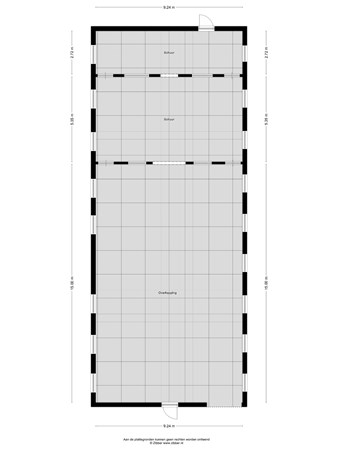 Floorplan - Beerseweg 20, 5087 TP Diessen